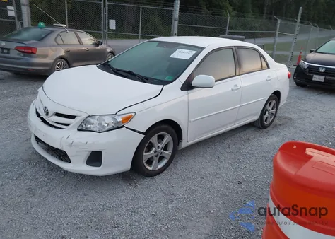 2011 Toyota Corolla Le from USA, damaged, VIN 2T1BU4EE0BC630912